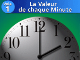 La valeur de chaque minute