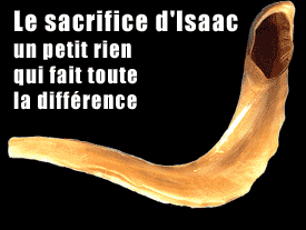 Le sacrifice d'Isaac: un petit rien qui fait toute la différence