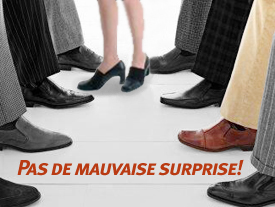 Pas de mauvaise surprise !