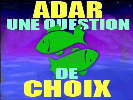 Adar : une question de choix