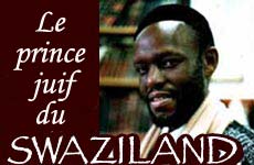 Le prince juif du Swaziland