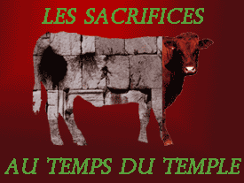 Les Sacrifices au temps du Temple