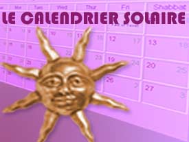 Le Calendrier Solaire