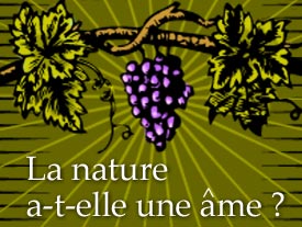 La Nature a-t-elle une Âme ?