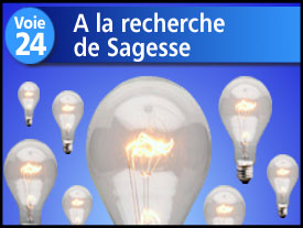 voie n°24 : A la recherche de la sagesse