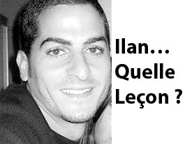 Ilan… Quelle leçon ?