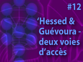 'Hessed et Guévoura - deux voies d'accès