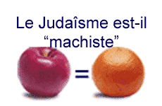 Le Judaïsme est-il "machiste" ?
