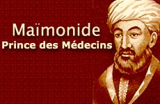 Maïmonide, Prince des médecins