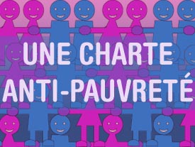 Une charte anti-pauvreté