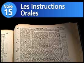 Voie n°15 : Les Instructions Orales