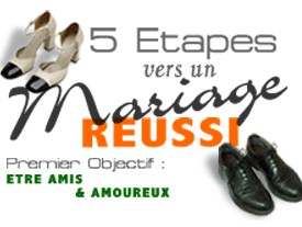 Cinq étapes vers un mariage réussi 1