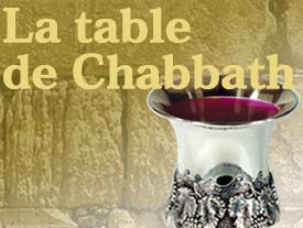 La table de Chabbath