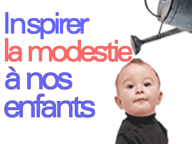 Inspirer la modestie à nos enfants